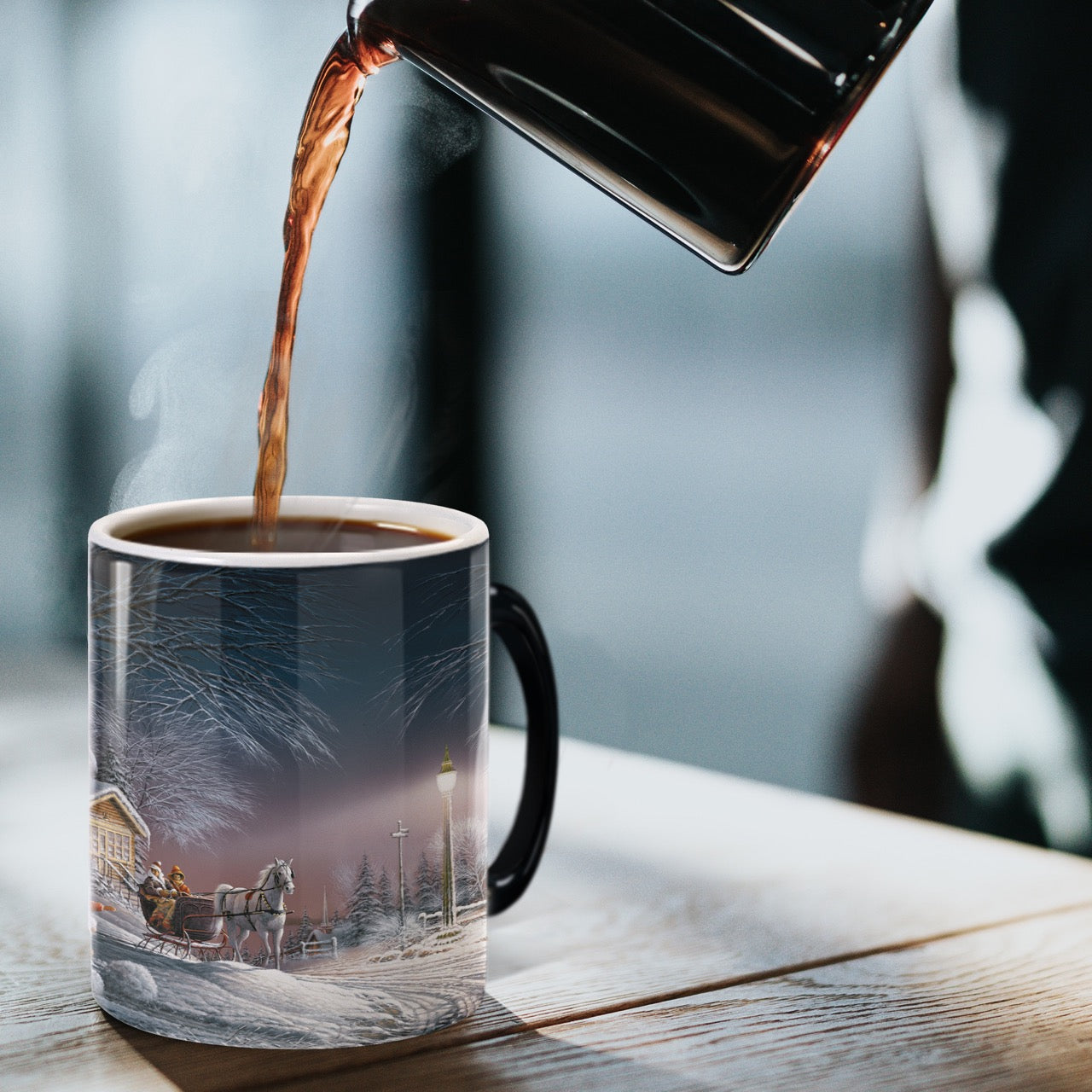 Wild Wings (Winter Wonderland) Morphing Mugs®  Heat-Sensitive Mug MMUG1597